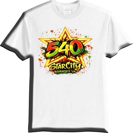 540 Star City” SS T-SHIRT WHITE